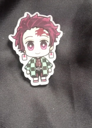 Tanjiro pin badge demon slayer - check bundle offer, brand: Demon Slayer, condition: Very good, £1.50, £2.28 includes Buyer Protection