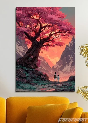 Poster métallique 30cm x 42cm Nature Arbre Japon + aimant mural fourni., brand: Asie, condition: Very good, €28.40, €30.52 includes Buyer Protection Pro