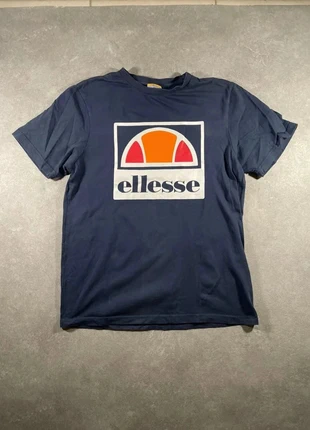 Tee-shirt imprimé Ellesse bleu marine - Taille M, brand: Ellesse, condition: Very good, size: M, €4.99, €5.94 includes Buyer Protection