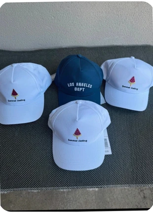 Lot de Casquettes– Summer Feeling– Tailles M et L, brand: IDEXE', condizioni: Nuovo con cartellino, taglia: M, €5.00, €5.95 include la Protezione acquisti Pro