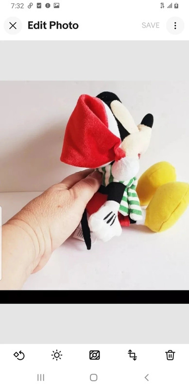 Disney plush stuffed Mickey Mouse toy 2