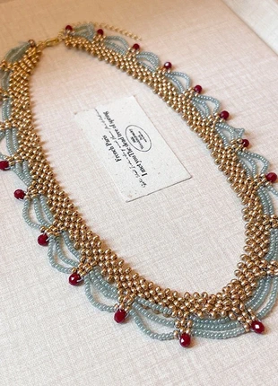 Lace beads necklace, brand: smile pearl, condition: New without tags, £12.80, £14.14 includes Buyer Protection Pro