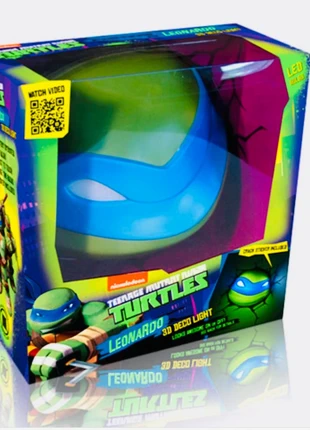 Lámpara 3D Deco Light Leonardo Irrumpe en tu Pared, marca: Nickelodeon, estado: Nuevo con etiquetas, 15,00 €, 16,45 € Protección al comprador incluida