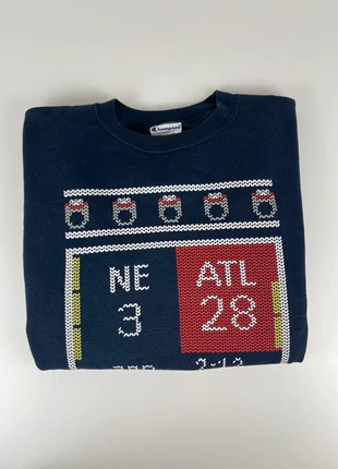 Champion – Sweat col rond – Marine – Petit logo brodé manche – Taille M, marca: Champion, estado: Muito bom, tamanho: M, €13.00, €14.35 inclui Proteção do Comprador