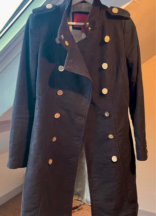 Manteau officier Mango Suit noir – Taille M, brand: Mango, condizioni: Buone, taglia: M / IT 42 / EU 38, €20.00, €21.70 include la Protezione acquisti