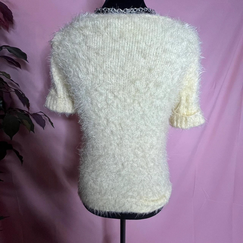 Willow & clay fuzzy sweater size S/M 2