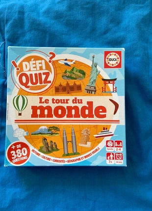 Jeu de société Défi Quiz – Le tour du monde | ÉDUCA | 7 ans +, marque: Educa, état: Très bon état, 7,00 €, 8,05 € Protection acheteurs incluse