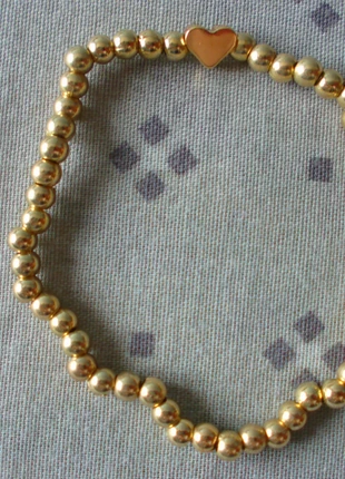 Bracelet fantaisie doré, état: Neuf sans étiquette, 1,00 €, 1,75 € Protection acheteurs incluse