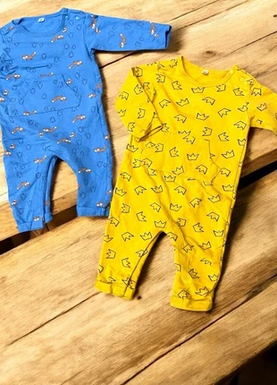 Zeeman. Lot de 2 combinaisons 6 mois., marque: Zeeman, état: Très bon état, taille: 6-9 mois / 68 cm, 4,30 €, 5,22 € Protection acheteurs incluse