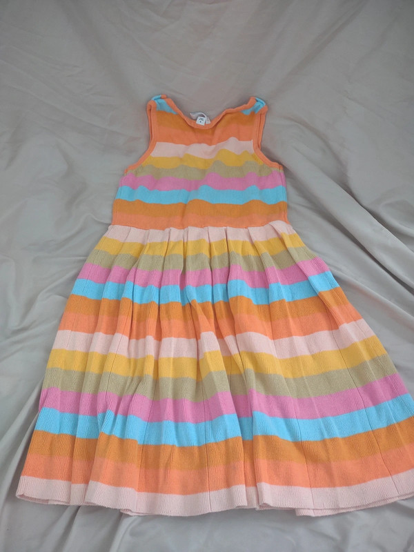 Cute & artsy size 10 Janie and Jack multicolored dress 5