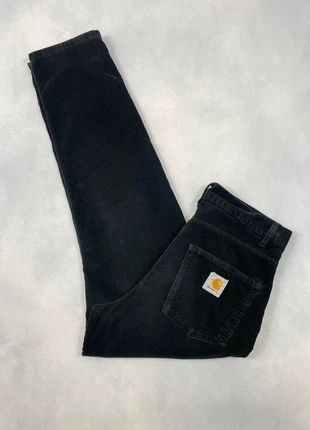 Pantalon Carhartt wip Noir en velours côtelés modèle Newel Pant Corduroy - Taille S w29 #1865, marca: Carhartt, estado: Muito bom, tamanho: PT 38 | W29, €49.00, €52.15 inclui Proteção do Comprador Pro