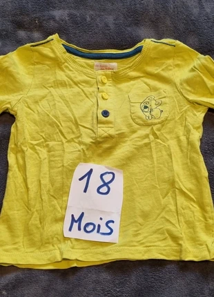 T-shirt DPAM, marke: Du Pareil au Même, zustand: Sehr gut, größe: 12-18 Monate / 80, 2,00 €, 2,80 € inklusive Vinted-Käuferschutz