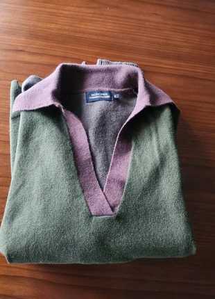 Pull femme en laine kaki et marron Taille S, marke: Monoprix, zustand: Neu, größe: S / 36 / 8, 20,00 €, 21,70 € inklusive Vinted-Käuferschutz