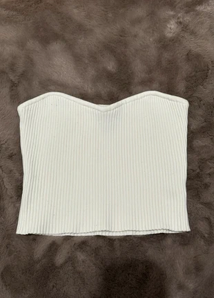 Bustier blanc Forever 21, brand: Forever 21, condition: Very good, size: S / 36 / 8, €8.00, €9.10 includes Buyer Protection