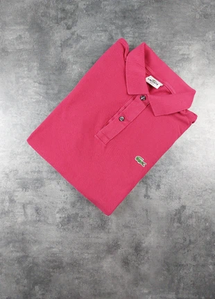 Polo Lacoste rouge rose taille M, merk: Lacoste, staat: Heel goed, maat: M, € 17,90, € 19,50 inclusief Kopersbescherming Pro