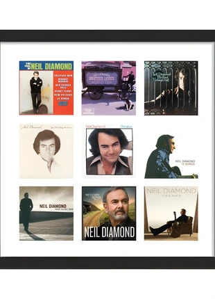 Framed Neil Diamond Art Prints with NFC Spotify Playback 🎶 #neildiamond, brand: Neil Diamond, condition: New without tags, £29.99, £32.19 includes Buyer Protection