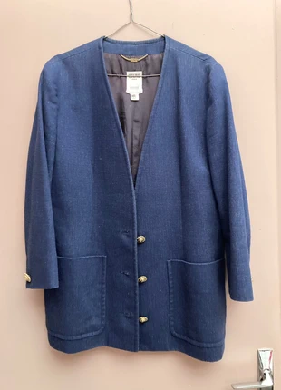 Blazer en jean Céline Paris, marque: Céline, état: Très bon état, taille: XL / 42 / 14, 430,00 €, 452,20 € Protection acheteurs incluse
