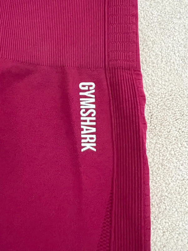 Gymshark energy seamless leggings - burgundy/red