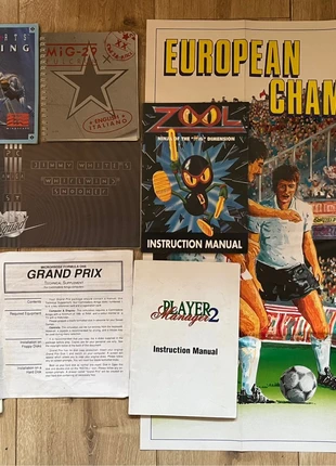 Lot of 10 x Amiga game manuals - commodore, brand: AMIGA, condition: Satisfactory, £8.00, £9.10 includes Buyer Protection Pro