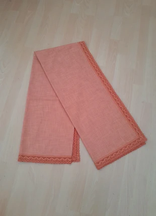 Nappe automnale orange/corail, vintage. 12.12€, brand: Vintage, condition: Very good, €12.12, €13.43 includes Buyer Protection