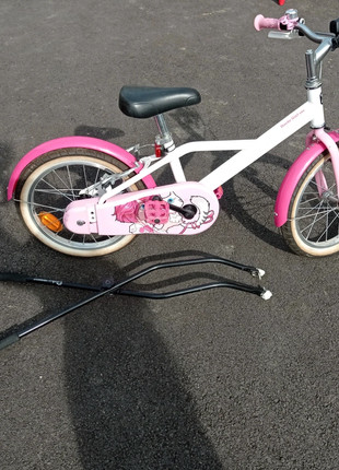 VELO 16 POUCES 4-6 ANS 500 DOCTOGIRL - Decathlon