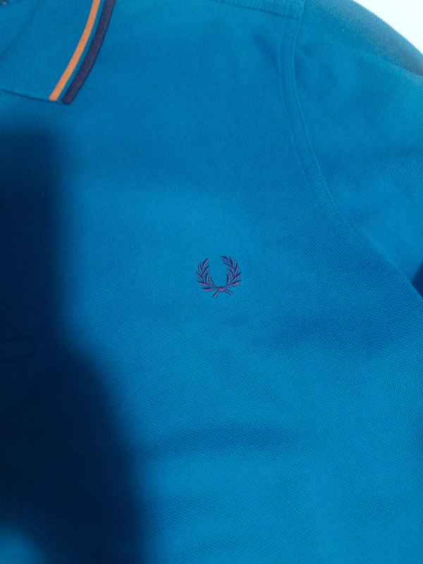 Maglia Fred Perry con collo a polo a manica lunga 4