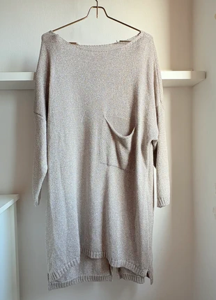 Jersey largo vestido, marca: Boutique Italiana, estado: Muy bueno, tamaño: L / 40 / 12, 5,50 €, 6,48 € Protección al comprador incluida