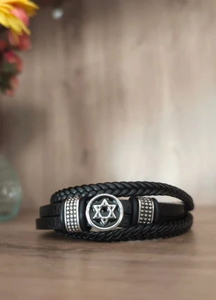 Braccialetto in pelle intrecciata, brand: Vintage Chic, condizioni: Nuovo senza cartellino, €8.90, €10.05 include la Protezione acquisti