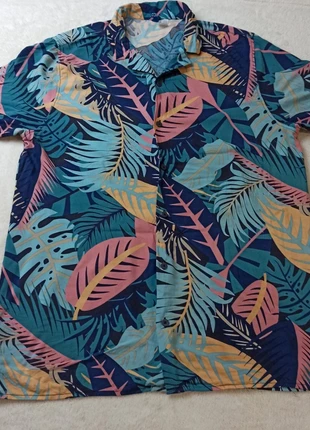 Chemise Hawaïenne Feuillage Vintage Homme L, brand: Vintage Dressing, condition: Very good, size: L, €18.00, €19.60 includes Buyer Protection