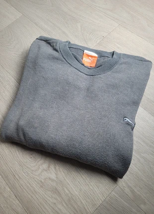 Pull gris Puma sportlifestyle homme taille L – 100 % coton logo brodé, marque: Puma, état: Bon état, taille: L, 10,00 €, 11,20 € Protection acheteurs incluse