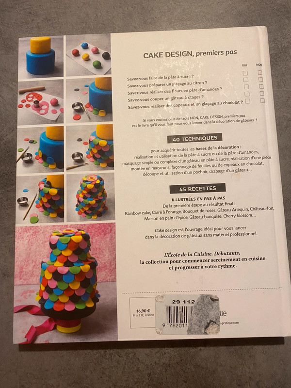 Cake design premiers pas