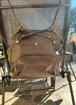 Sac Lancaster en cuir couleur taupe, marca: Lancaster, estado: Bom, €12.00, €13.30 inclui Proteção do Comprador