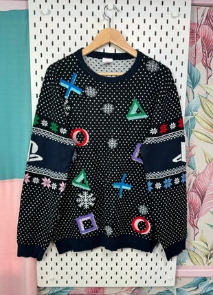 Numskull PlayStation Christmas Jumper Size XL Knitted Sweater Embroidered Xmas, brand: Numskull, condition: Very good, size: XL, £20.00, £21.70 includes Buyer Protection