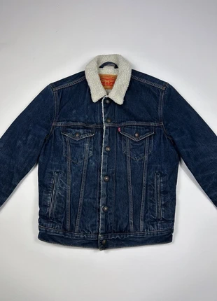 Veste en jean - Levi's - Sherpa Trucker - Bleu - Vintage Y2K - Taille S - Très bon état, brand: Levi's, condizioni: Ottime, taglia: S, €39.00, €41.65 include la Protezione acquisti