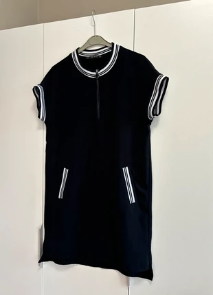 Zara black dress with pockets and zipper, marque: Zara, état: Neuf sans étiquette, taille: XS / 34 / 6, 7,00 €, 8,05 € Protection acheteurs incluse