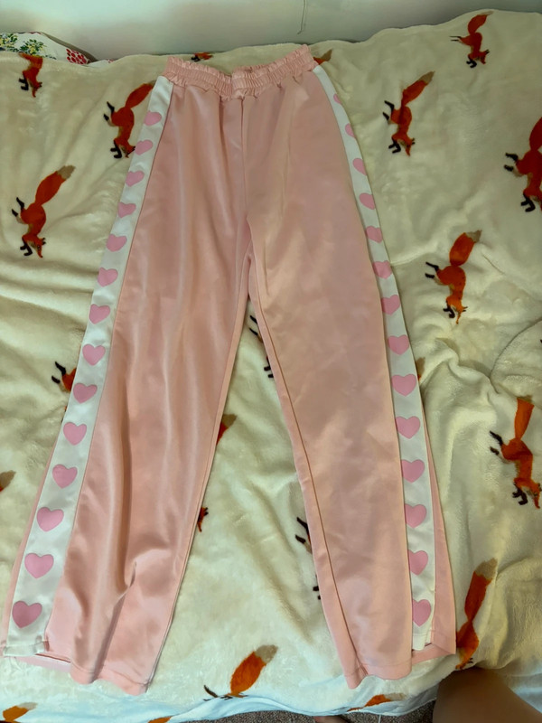 pink heart sweatpants 1