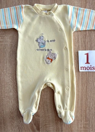 1 mois : pyjama en coton de couleur jaune., marke: Baby Club, zustand: Sehr gut, größe: 1-3 Monate / 56, 1,00 €, 1,75 € inklusive Vinted-Käuferschutz