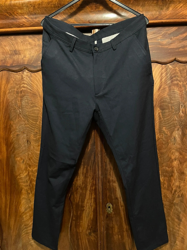 Navy Smart Trousers 1