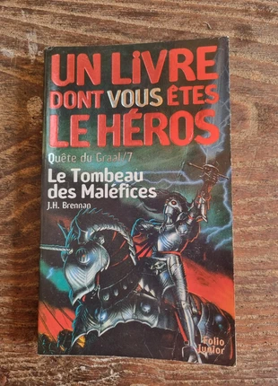 Un livre dont vous êtes le héros, Quête du Graal/7, le Tombeau des maléfices v2, état: Très bon état, 20,00 €, 21,70 € Protection acheteurs incluse
