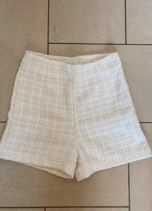 Short tweed blanc , marca: Boutique Parisienne, estado: Novo sem etiquetas, tamanho: M / 38 / 10, €12.00, €13.30 inclui Proteção do Comprador