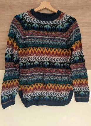 100% Baby-Alpaka Pullover im Norweger-Stil, merk: Sonstiges, staat: Nieuw zonder prijskaartje, maat: S / 36 / 8, € 50,00, € 53,20 inclusief Kopersbescherming