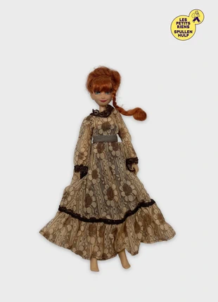 Poupée Anna vintage robe dentelle beige et marron 🧸, état: Très bon état, taille: Taille unique, 6,00 €, 7,00 € Protection acheteurs (Pro) incluse