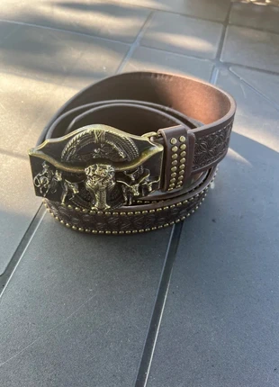 Ceinture marron vintage, style cowboy, farwest, intemporel, marke: Vintage Dressing, zustand: Neu, größe: 110, 16,00 €, 17,50 € inklusive Vinted-Käuferschutz