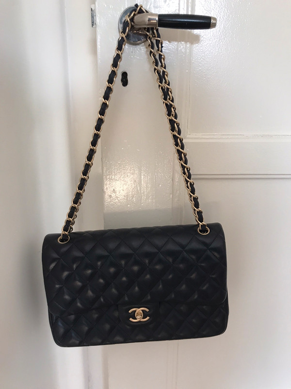 Grote Chanel Tas donker blauw Vinted