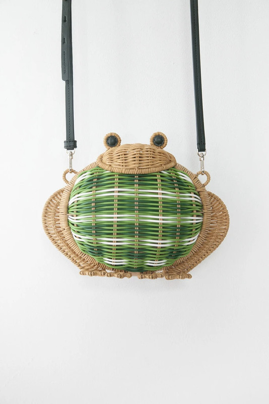 Kate Spade wicker frog bag | Vinted