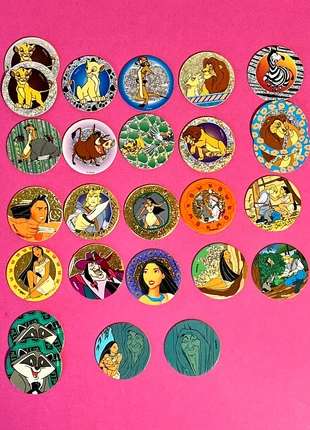 Lot Pog Officiels / Le Roi Lion / Pocahontas, marca: pog, estado: Bom, €8.00, €9.10 inclui Proteção do Comprador Pro