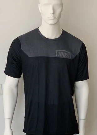 Maillot technique VTT Homme 100% Airmatic Manches courtes Taille L Noir/Charcoal Très bon état, marque: 100%, état: Très bon état, taille: L, 22,00 €, 23,80 € Protection acheteurs incluse