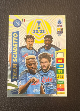 CARD INVINCIBILE CALCIATORI 2017 2018 ADRENALYN XL PANINI 470 RARE TOP !  SERIE A