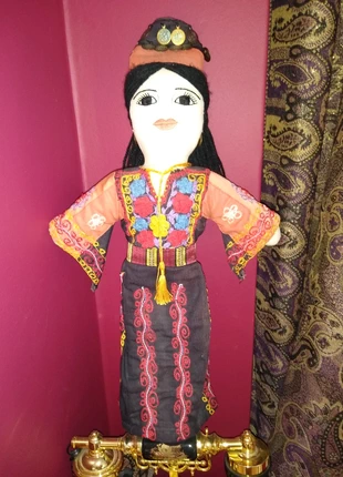 Traditional ethnic embroidered doll Jordan river designs, brand: Jordan river designs, condition: New without tags, size: M, £8.00, £8.94 includes Buyer Protection