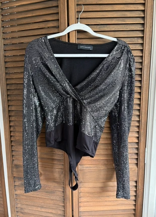 Glitter body lange mouwen, marque: Lofty Manner, état: Très bon état, taille: M / 38 / 10, 3,00 €, 3,85 € Protection acheteurs incluse